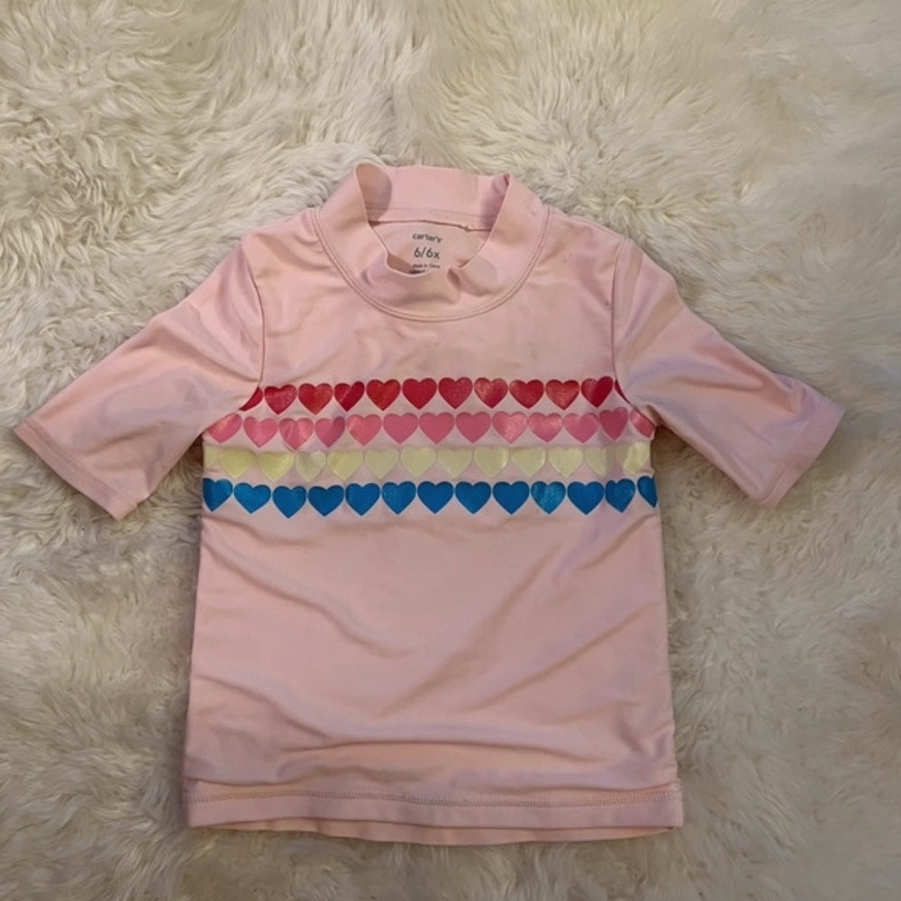 Carter's Girls Rashguard 6-6X